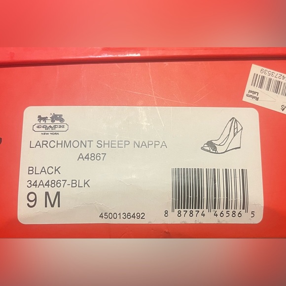 Coach Wedges - Picture 8 of 8